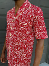 Load image into Gallery viewer, Red Paisley Resort/21 Shirt
