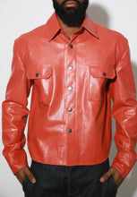 Load image into Gallery viewer, Rustic Leather Shirt
